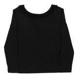 Vintage black Benetton Long Sleeve Top - womens medium