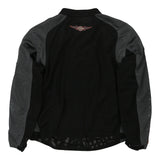 Vintage black Harley Davidson Jacket - mens xxx-large