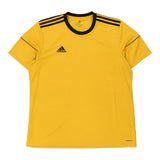 Vintage Adidas Sports Top - XL Yellow Polyester