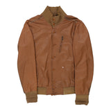 Vintage brown Unbranded Leather Jacket - womens medium
