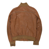 Vintage brown Unbranded Leather Jacket - womens medium