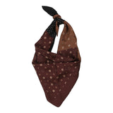 Vintage Unbranded Scarf - No Size Brown Viscose