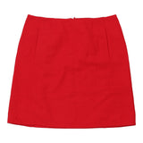Vintage red Marco Polo Mini Skirt - womens 31" waist
