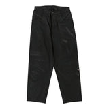 Vintage black Unbranded Trousers - womens 28" waist