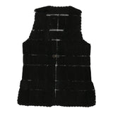Vintage black Unbranded Waistcoat - womens large