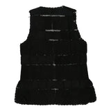 Vintage black Unbranded Waistcoat - womens large