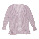 Vintage purple Unbranded Crochet Top - womens medium