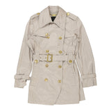 Vintage beige Koan Trench Coat - womens x-small