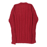 Unbranded Jumper - Medium Red Wool Blend