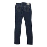 True Religion Skinny Jeans - 28W UK 6 Blue Cotton