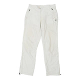 Vintage Gas Ski Trousers - 33W 32L White Polyester Blend