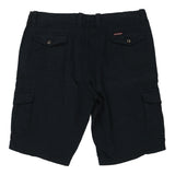 Vintage Carrera Cargo Shorts - 39W 12L Navy Cotton
