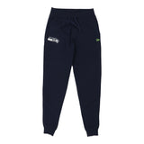 Vintage navy Seattle Seahawks New Era Joggers - mens x-small