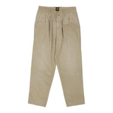 Vintage beige Lee Trousers - mens 34" waist