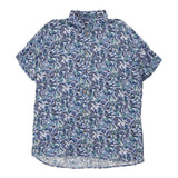 Vintage blue Soul Of London Hawaiian Shirt - mens x-large