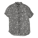 Vintage grey Cotton On Hawaiian Shirt - mens large