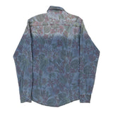 Vintage blue Klixs Denim Shirt - mens large