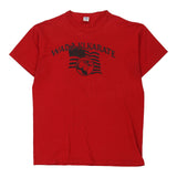 Vintage red Russell Athletic T-Shirt - mens large