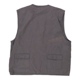 Vintage grey Sotto Zero Waistcoat - mens x-large