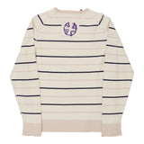 Vintage white Santa Fe Jumper - mens medium