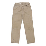 Carhartt Carpenter Trousers - 30W UK 10 Beige Cotton