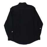 Hankering Contrast Stitch Shirt - XL Navy Cotton