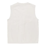Belfe Gilet - Small White Polyester Blend