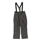 Age 9-10 Yigga Ski Trousers - 28W 23L Grey Polyester Blend