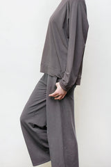Anita Lounge Set - Organic Cotton Terry - Grey