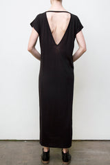 Maxi V-Back Dress - Organic Cotton