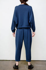 Mimi Hand-Loomed Knit Set - Blue