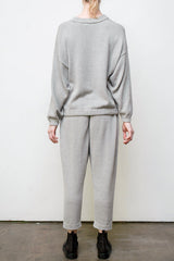 Mimi Hand-Loomed Knit Set - Grey