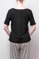 Short-Sleeve Tee - Organic Cotton - Black