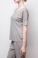 Short-Sleeve Tee - Organic Cotton - Grey