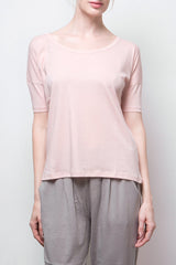 Short-Sleeve Tee - Organic Cotton - Pink