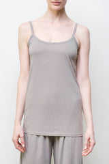 Everyday Pima Cami - Organic Cotton - Grey