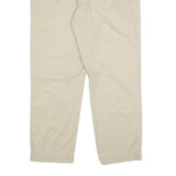 POLO RALPH LAUREN Mens Cotton Beige Regular Straight Trousers W34 L30 Classic