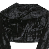 SPORTALM Womens Black Velvet Blazer Tailored Jacket M Polyester Blend Button