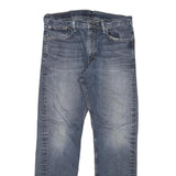 LEVI'S 505 Mens Slim Blue Denim Medium Wash W32 L30 Cotton Blend Zip Jeans