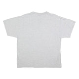 DELTA Mens Grey Giants Graphic T-Shirt L Short Sleeve Crew Neck Cotton Blend