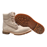 TIMBERLAND Hiking Boots Beige Synthetic Womens UK 5