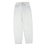 LEVI'S Womens Jeans Blue Regular Straight Denim Light W26 L28 Classic Fit Zip