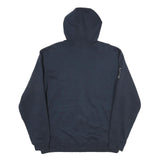 CARHARTT Mens Navy Blue A&R Solar Full Zip Hoodie L Workwear Cotton Casual
