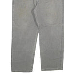 DICKIES Mens Jeans Grey Regular Straight Denim W40 L30 Workwear Utility