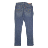 LEVI'S 524 Too Superlow Womens Jeans Blue Relaxed Skinny Denim Medium W30 L32