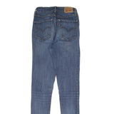 LEVI'S 721 Womens Slim Blue Denim Medium Wash W27 L30 Stretch Cotton Blend Jeans