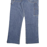 DICKIES Mens Jeans Blue Relaxed Straight Denim Medium W34 L29 Workwear Zip