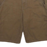 DICKIES Mens Shorts Brown Workwear Casual M W32 Durable Cotton Blend Relaxed Fit