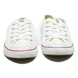CONVERSE Chuck Taylor All Star Womens Low Top Trainers White Canvas UK 5.5