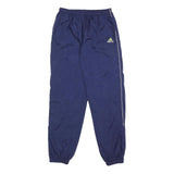 ADIDAS Mens Joggers Navy Blue Slim Tapered L W28 L31 Lightweight